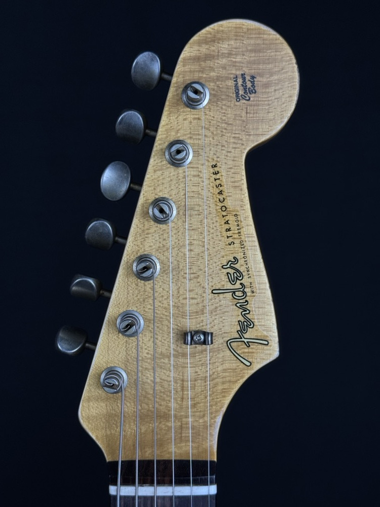 Fender Custom Shop Fender Custom Shop '59 Strat HSS Limited Edition Relic, Daphne Blue Metallic - Guitars