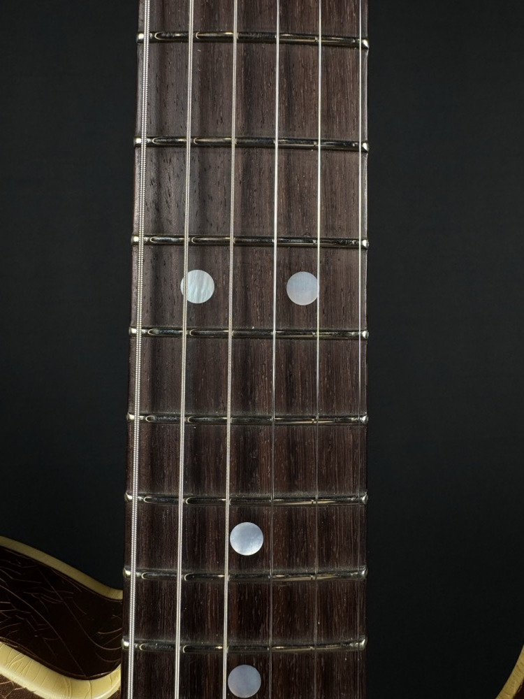 Fender Custom Shop Fender Custom Shop Limited Ed Double Custom Esquire, Aged Copper, Dlx Closet Cl - Guitars