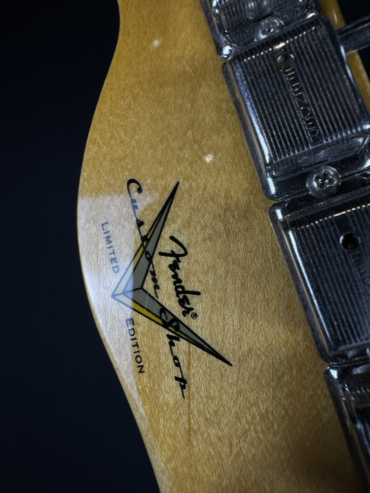 Fender Custom Shop Fender Custom Shop Limited Ed Double Custom Esquire, Aged Copper, Dlx Closet Cl - Guitars