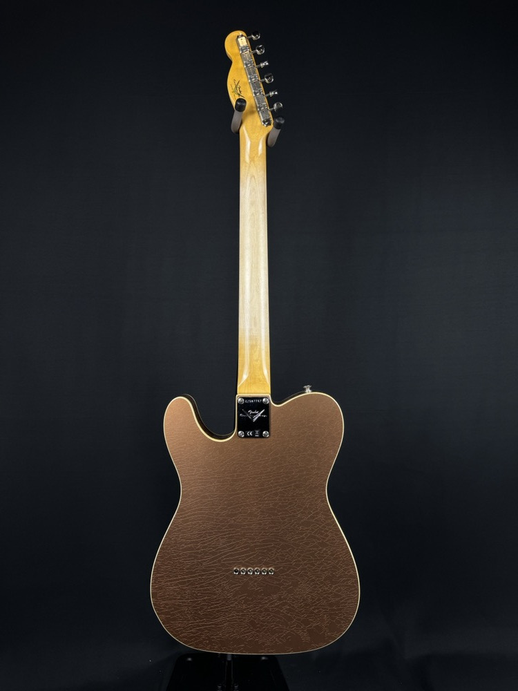 Fender Custom Shop Fender Custom Shop Limited Ed Double Custom Esquire, Aged Copper, Dlx Closet Cl - Guitars