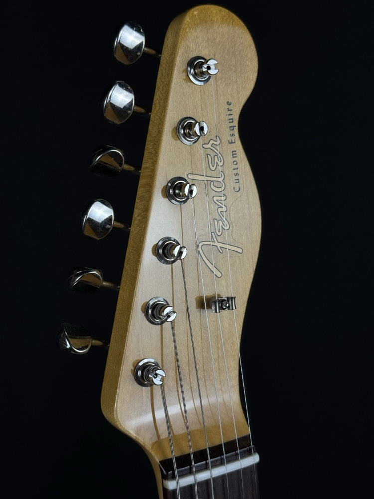 Fender Custom Shop Fender Custom Shop Limited Ed Double Custom Esquire, Aged Copper, Dlx Closet Cl - Guitars