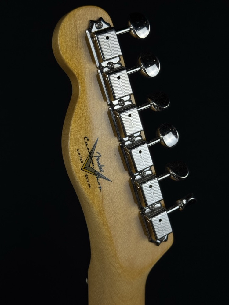 Fender Custom Shop Fender Custom Shop Limited Ed Double Custom Esquire, Aged Copper, Dlx Closet Cl - Guitars