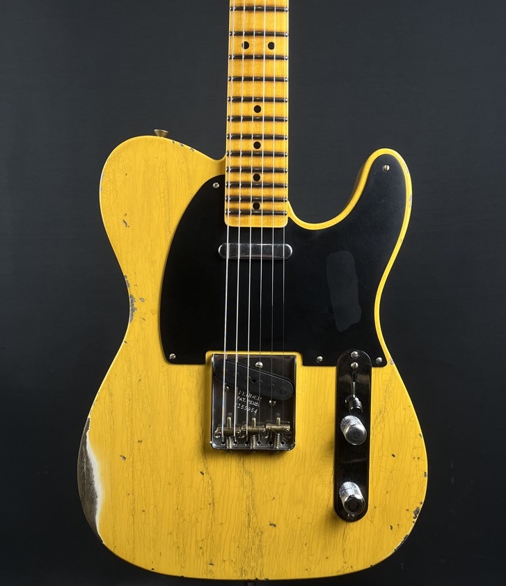 Fender Fender Custom Shop 1951 Telecaster Relic, Super Aged Nocaster Blonde