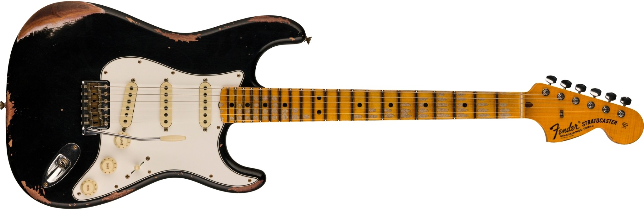 Fender Custom Shop Limited Edition '69 Strat Heavy Relic Aged Black