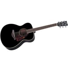 Yamaha FS720S Folk Size Solid Top Acoustic, Black: Canadian