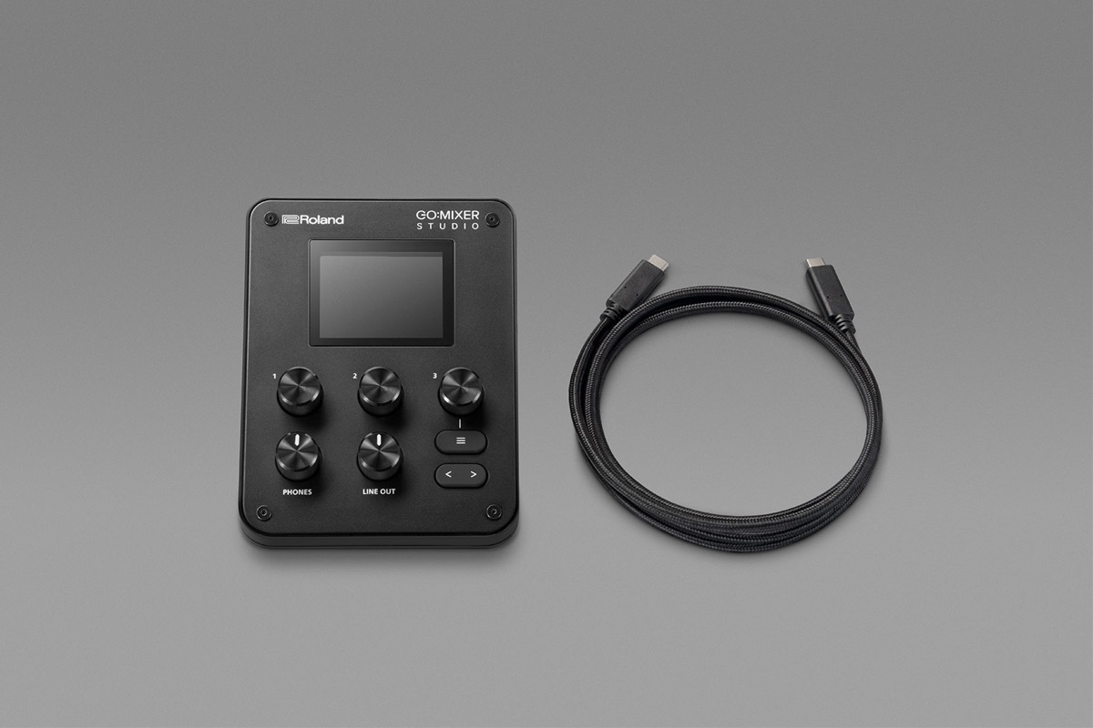 Roland Roland GO:MIXER STUDIO Portable Audio Interface - Recording