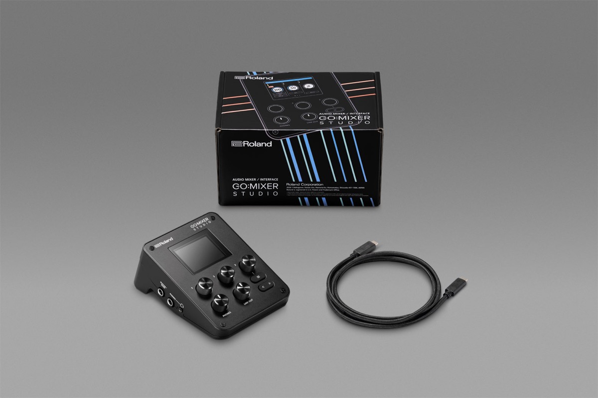 Roland Roland GO:MIXER STUDIO Portable Audio Interface - Recording