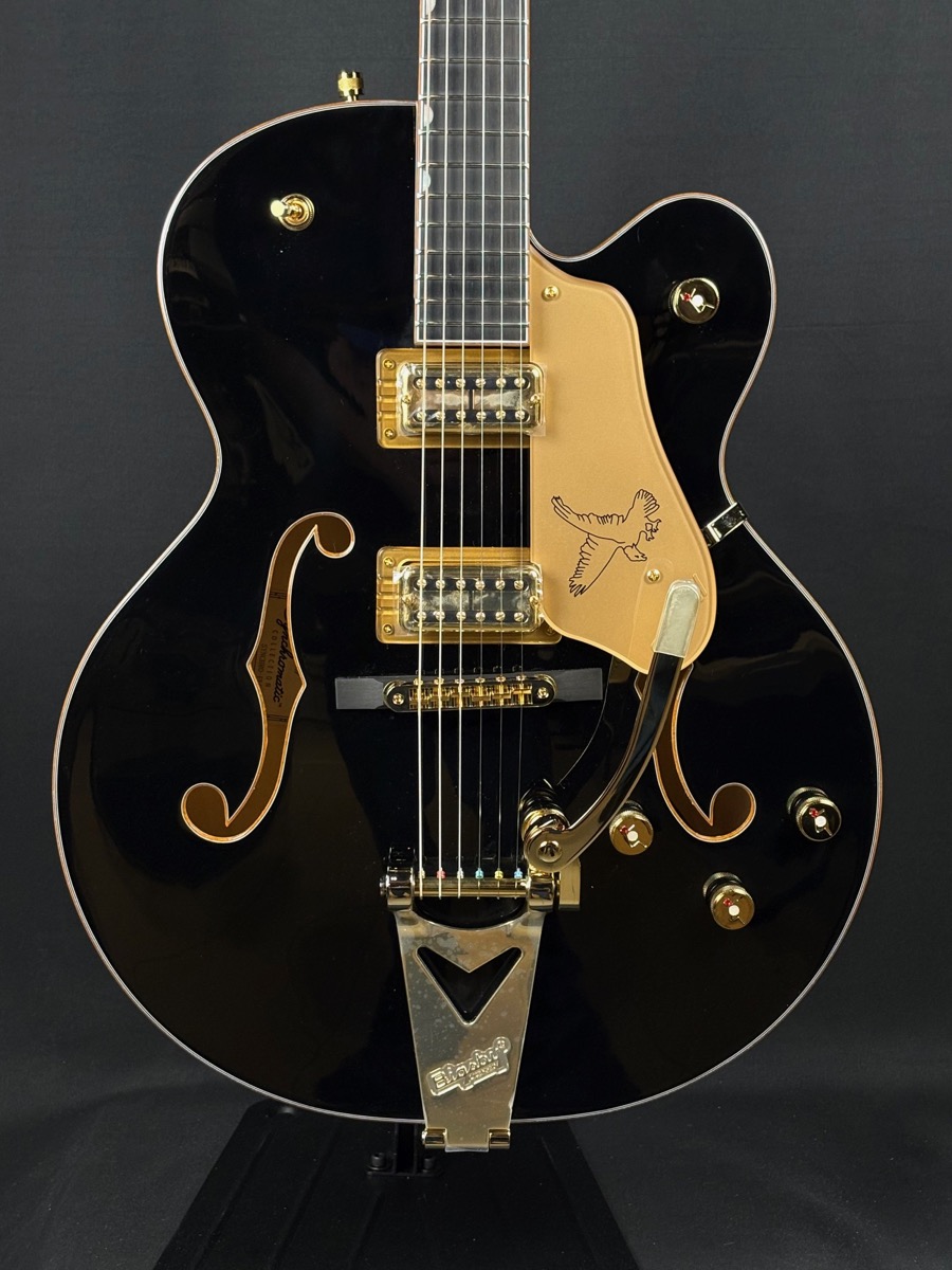 Gretsch Gretsch Synchromatic Falcon Single Cut Hollow Body, Bigsby, In Black - Guitars