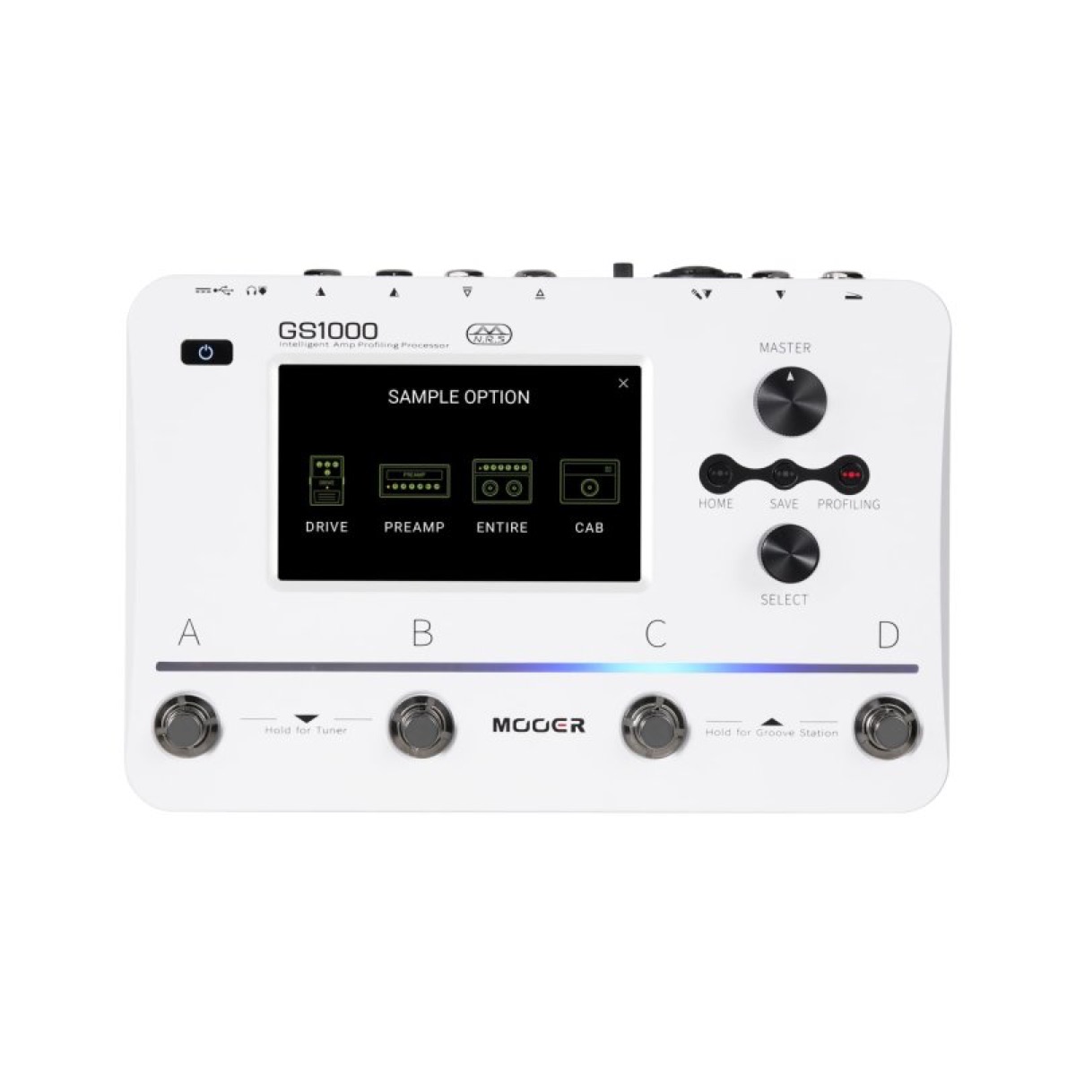 Mooer GS1000 Inteligent Multi Effects  Pedal White