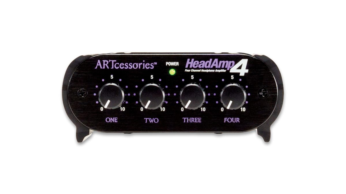 ART ART 4 Channel Headphone Amp - Recording