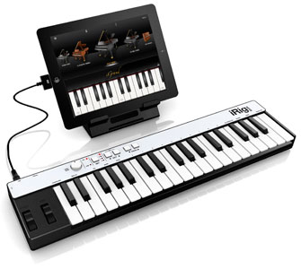 IK Multimedia iRig Keys Keyboard for USB and iOS Devices: Canadian