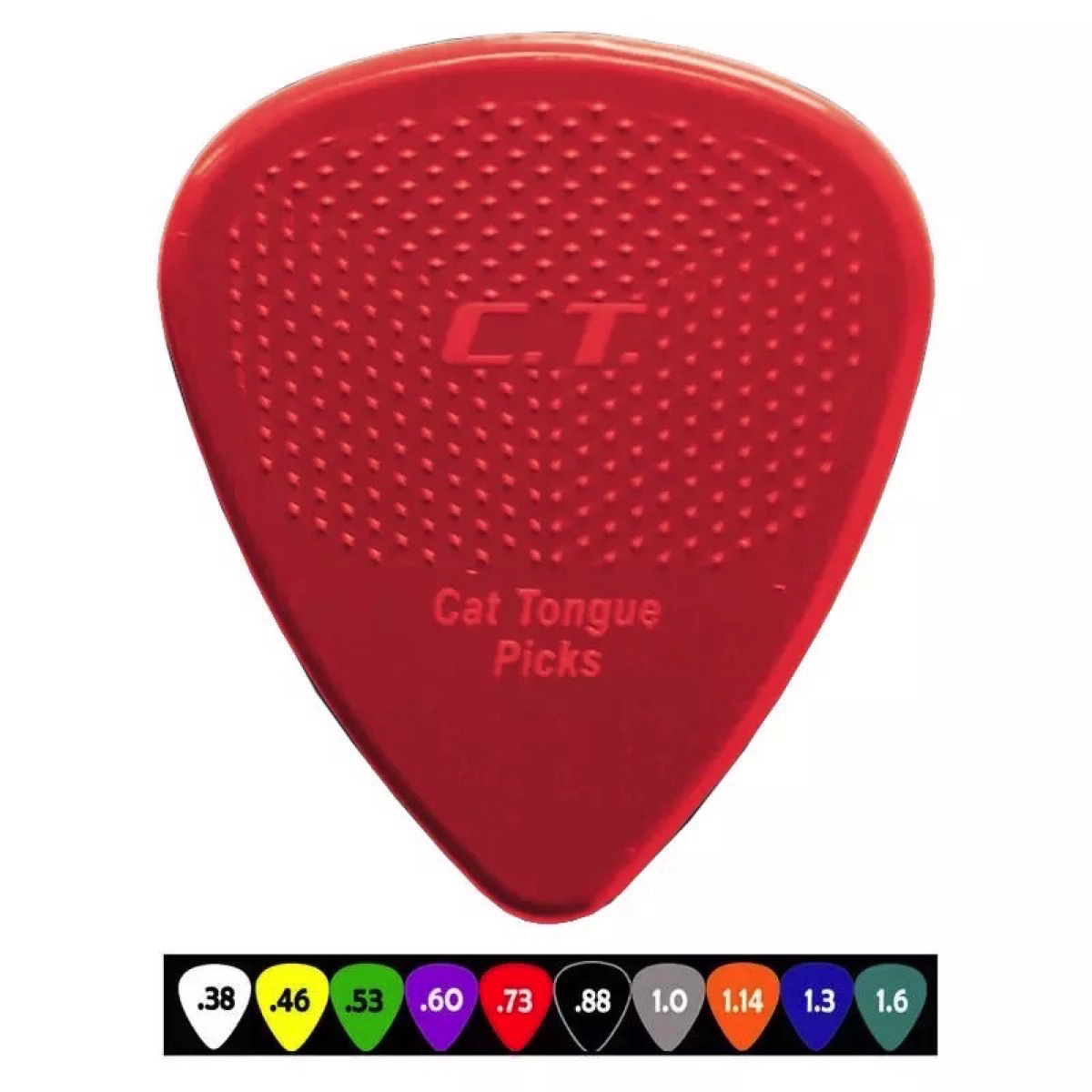 Cat's Tongue Brain Picks .73 Red - Pack of 10