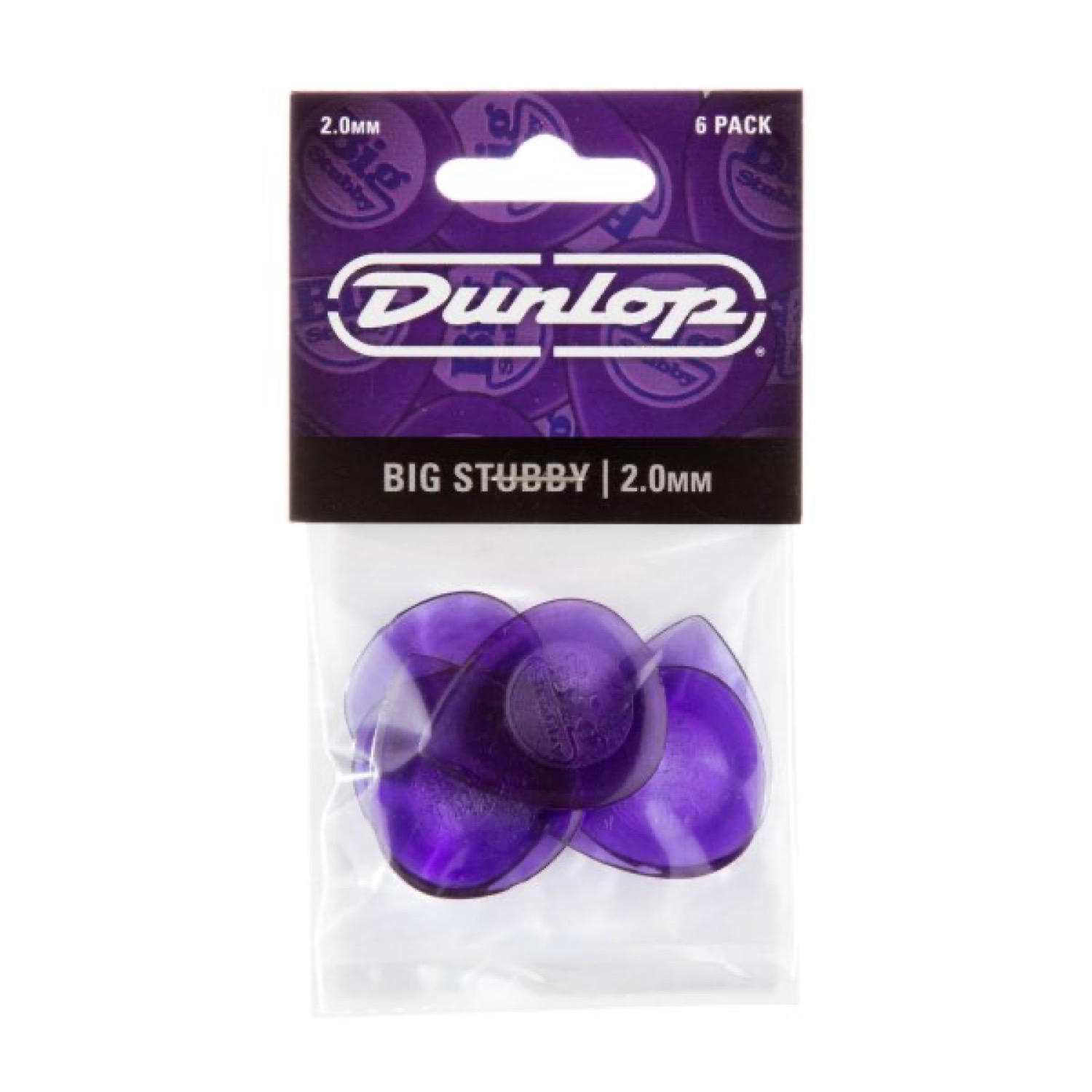 Dunlop Dunlop Picks Big Stubby Player Pack, 6 Picks - Guitars