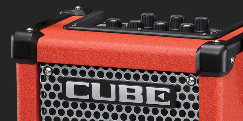 Roland MicroCube GX Portable Guitar Amplifier In Red: Canadian