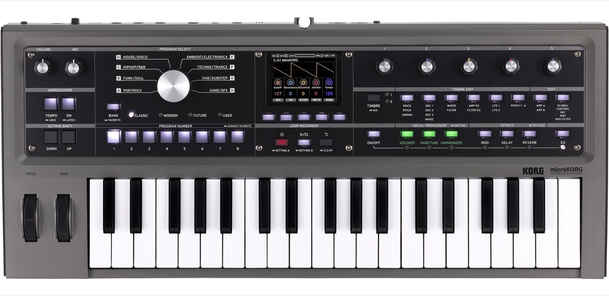 Korg microKORG 2 37 Note Mini Keys,  …