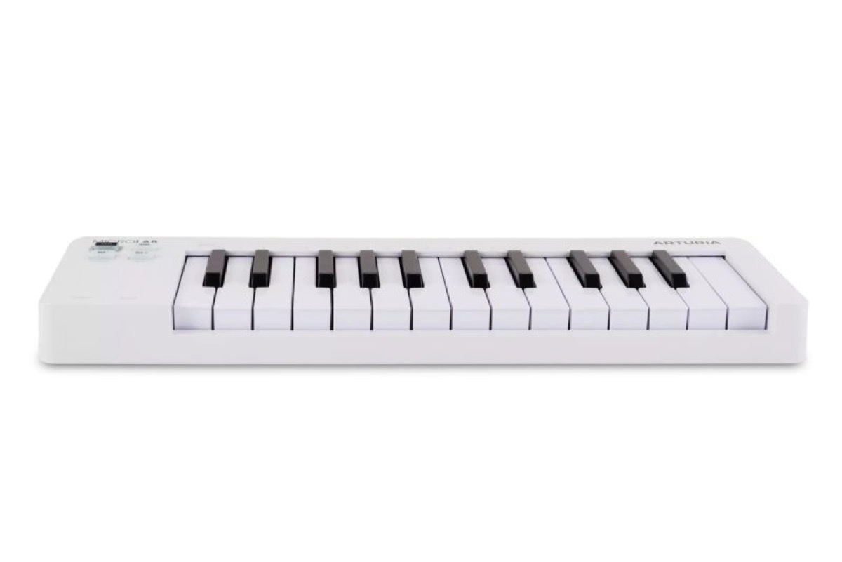 Arturia Arturia MicroLab mk3 White USB-C MIDI 25-note Mini Keyboard Controller - Keyboards
