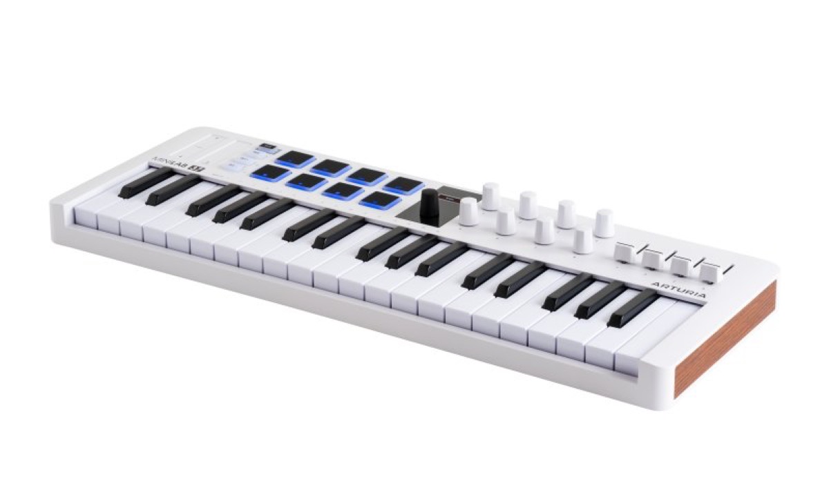 Arturia Arturia MiniLab 37 USB/MIDI 37-note Mini Keyboard Controller - White