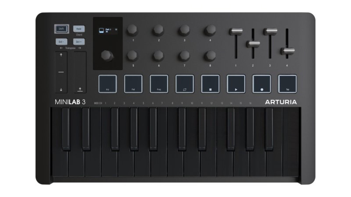 Arturia MiniLab 3 USB/MIDI 25-note Mini  &hellip;