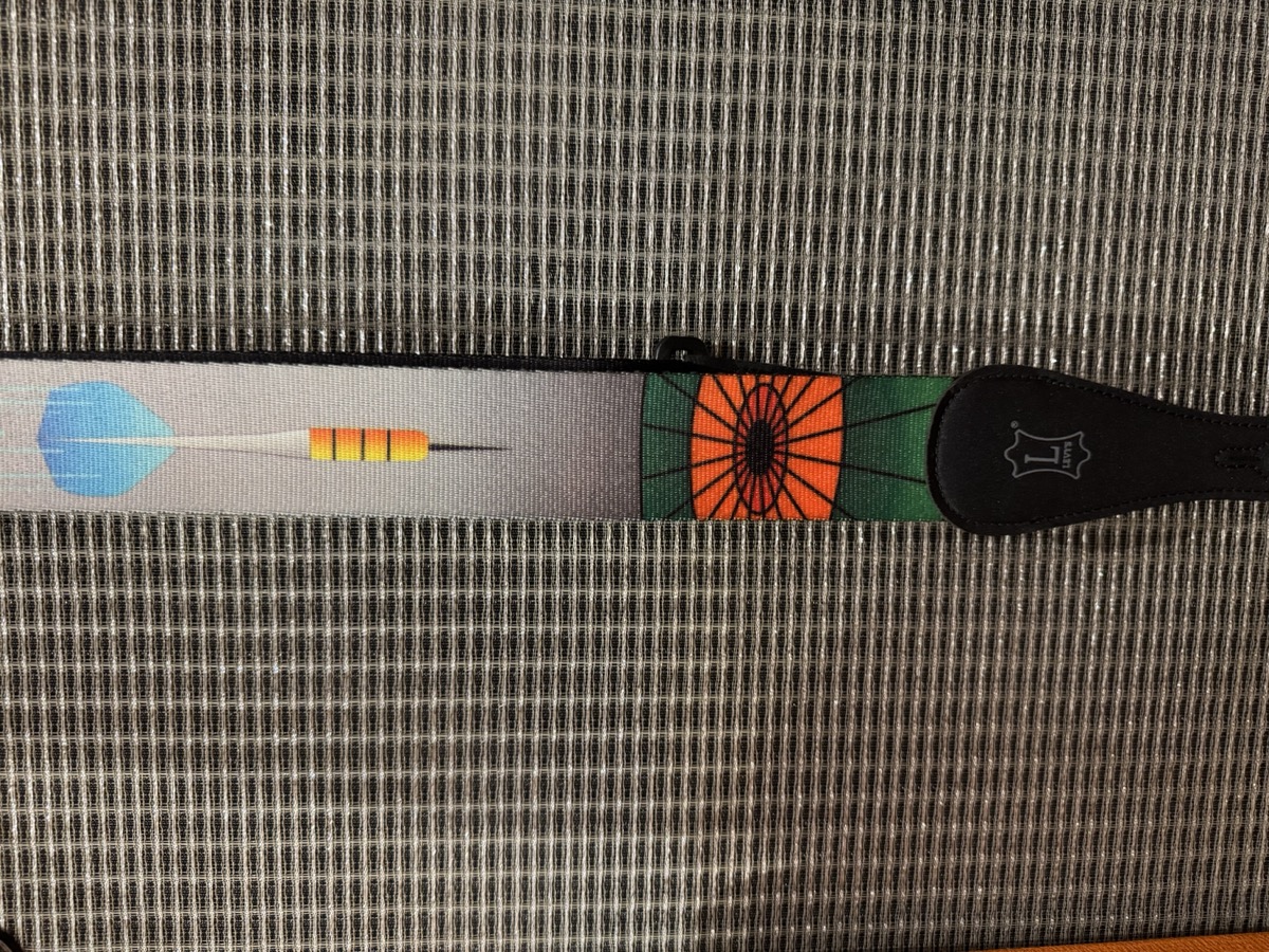 Levy's Poly Sonic Art Strap - Dart