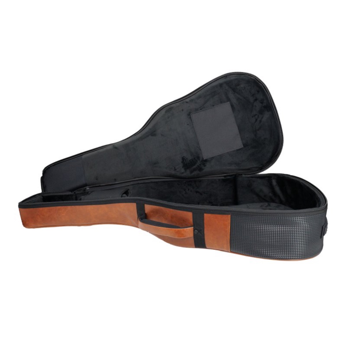 Profile Profile Pro Dreadnought Semi-Rigid Gig Bag, Faux Leather, Brown - Guitars