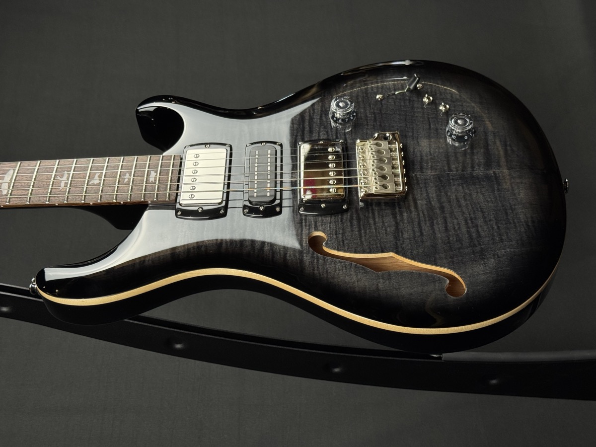 PRS PRS SE Special Semi-Hollow - Charcoal Burst, Rosewood, Gig Bag - Guitars