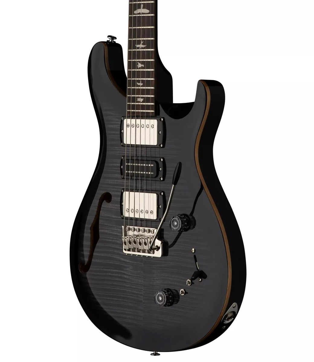 PRS PRS SE Special Semi-Hollow - Charcoal Burst, Rosewood, Gig Bag - Guitars