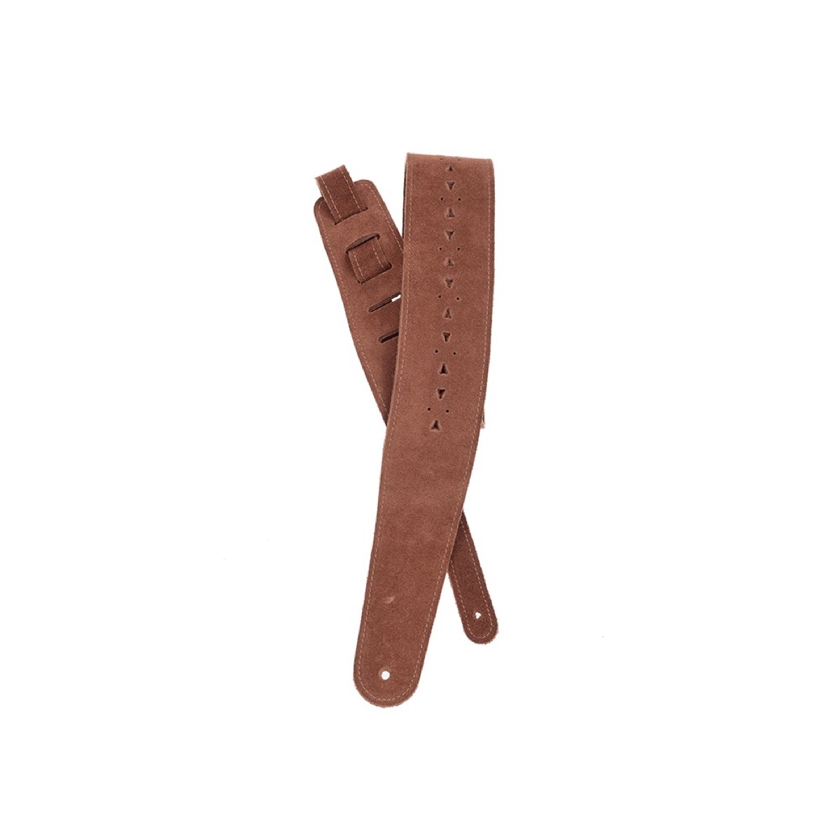 Planet Waves Vented Suede Leather Strap, Honey