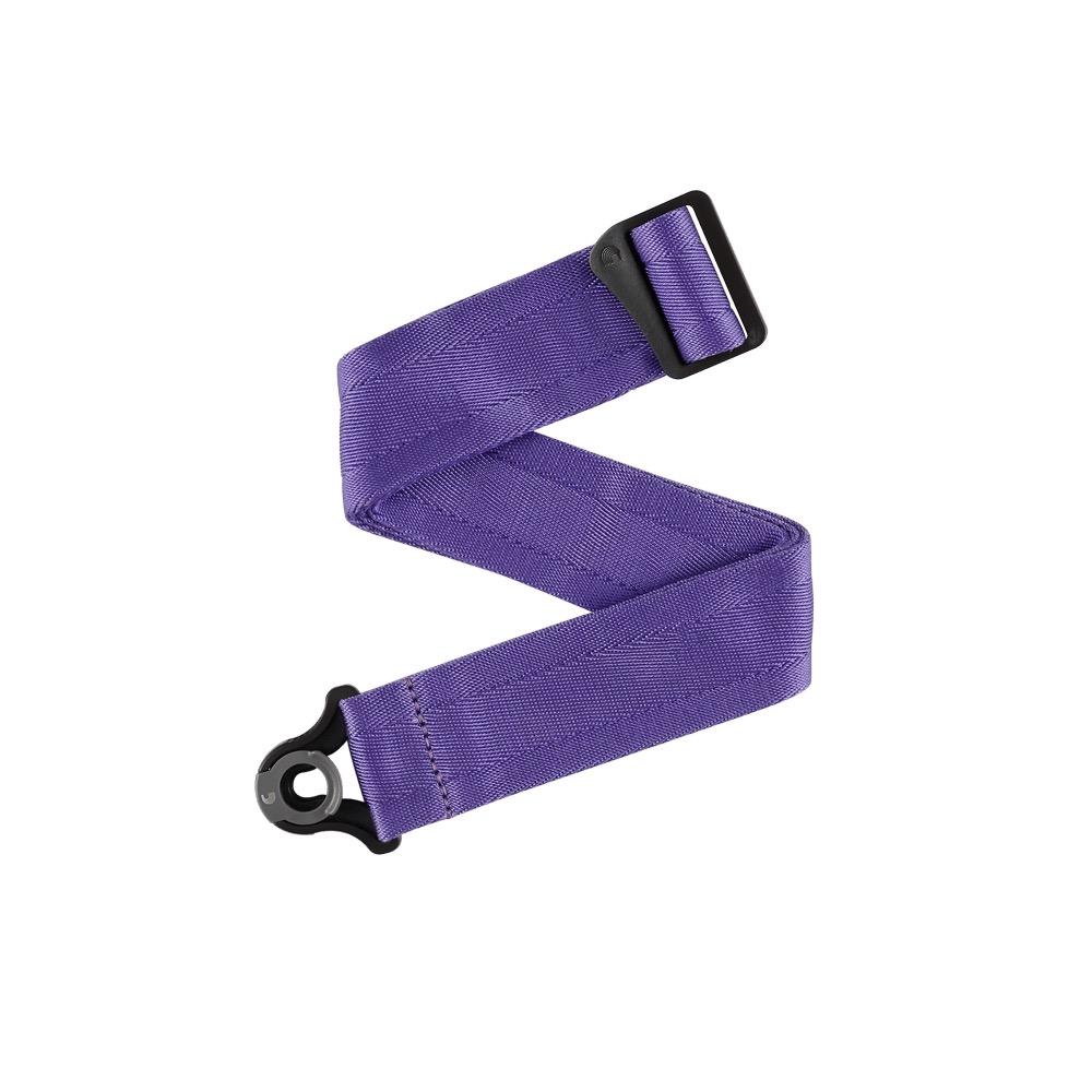 Planet Waves Auto Lock Padded Strap In Deep Violet