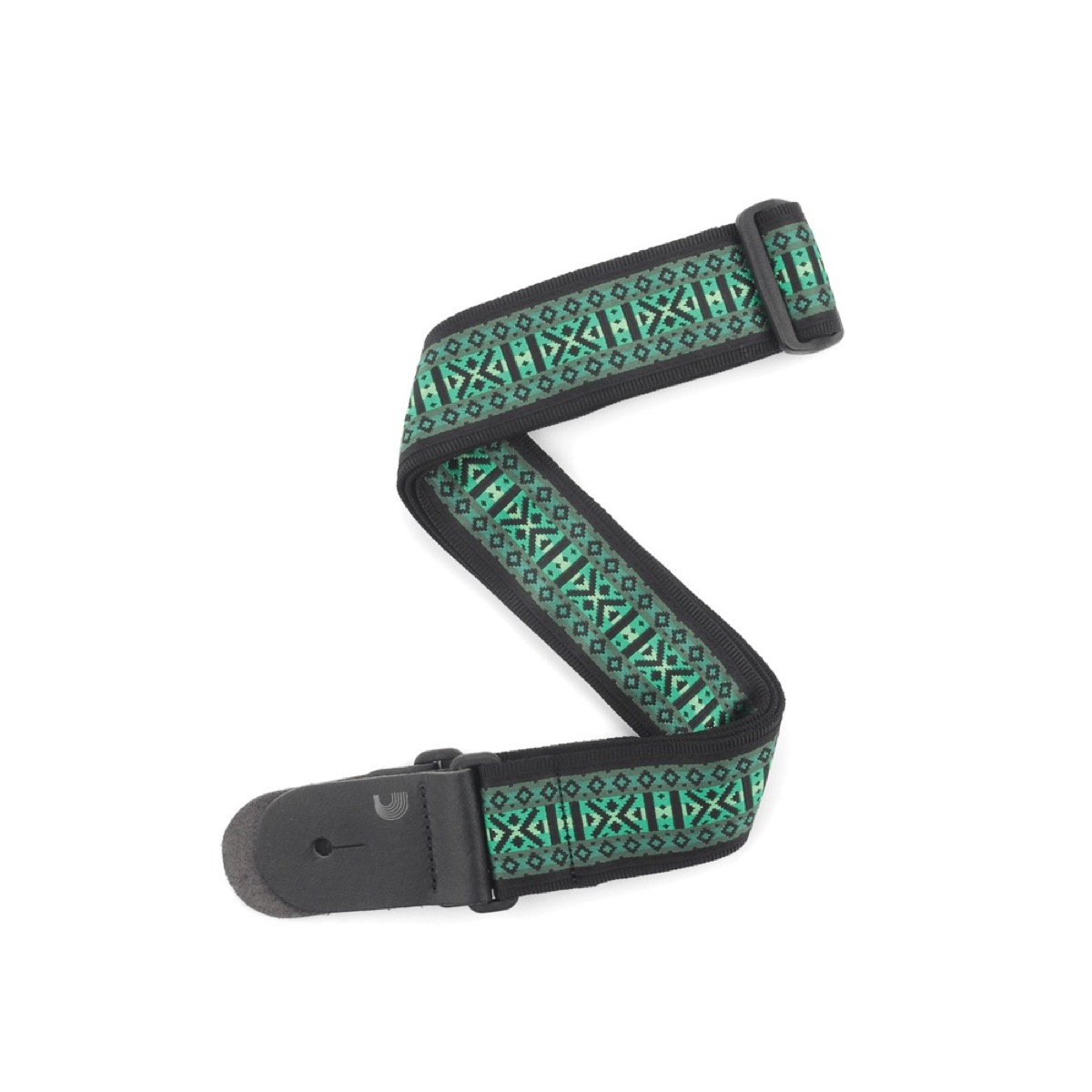 Planet Waves Monterey Woven Green Guitar Strap