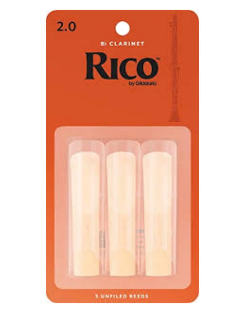 Rico Bb Clarinet Reed 3-Pack #2