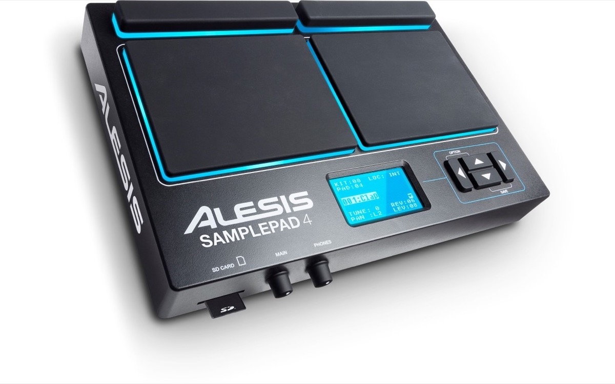 Alesis Alesis Samplepad 4 Sample Triggering Drum Pad - Keyboards