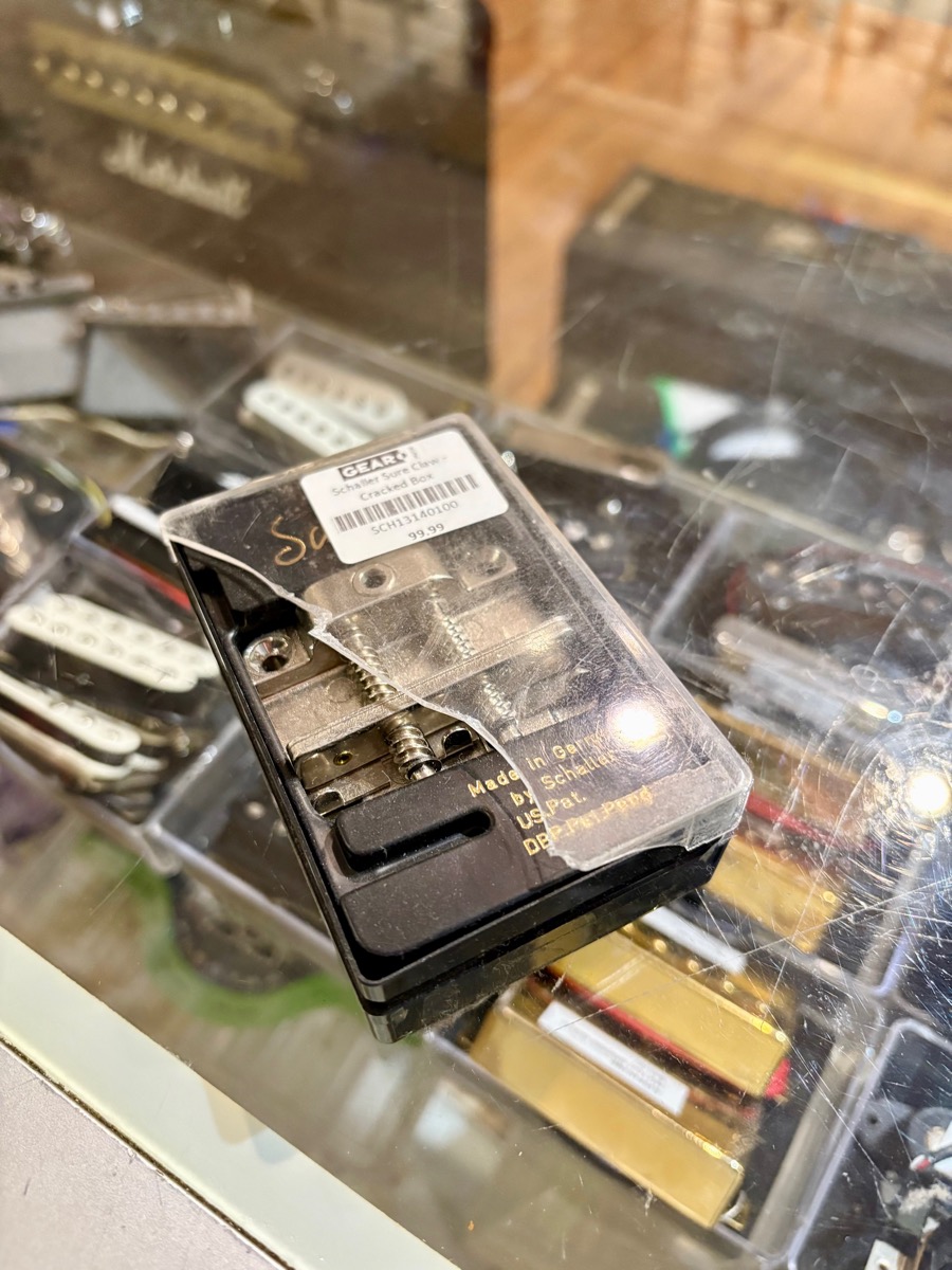 Schaller Schaller Sure Claw - Cracked Box - Guitars