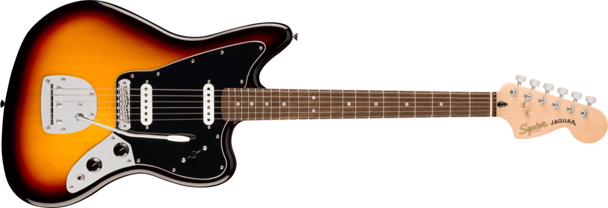 Squier Affinity Jaguar, 3 Tone Sunburst