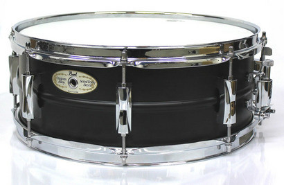 Pearl SS1455SBC 14X5.5 6 SensiTone Steel Black Snare Drum
