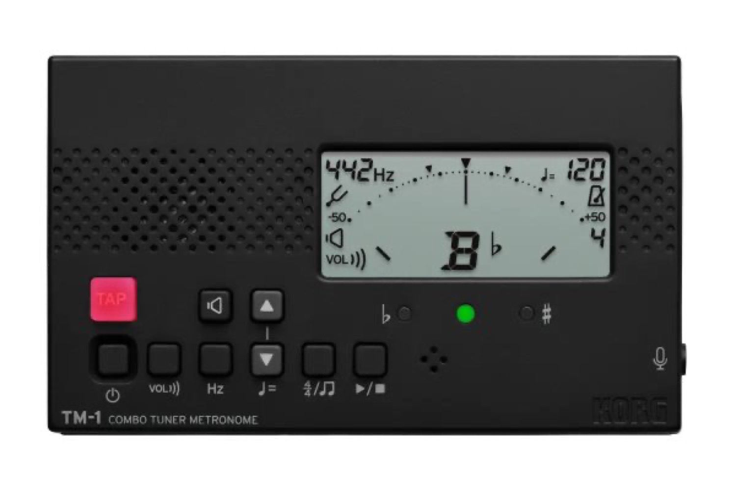 Korg TM-1 Tuner Metronome Combo - Black