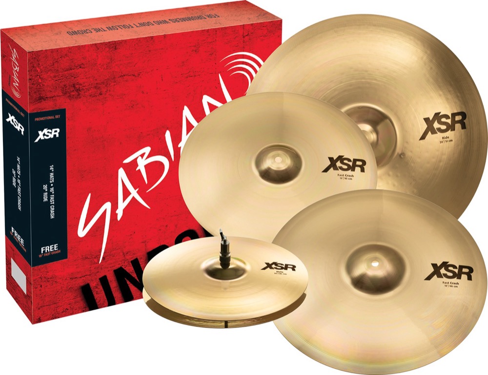 Sabian XSR5005B Performance Set w/Free 18