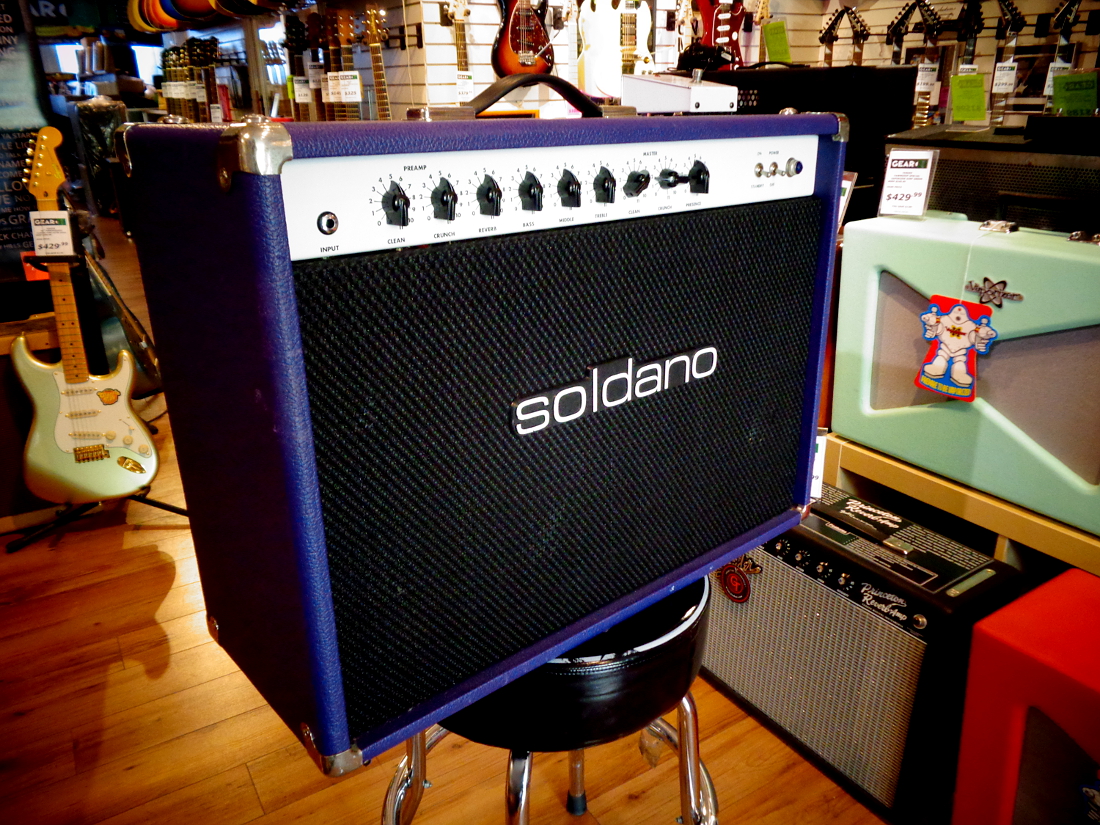 Used Soldano Reverb-O-Sonic 50w2 x 12
