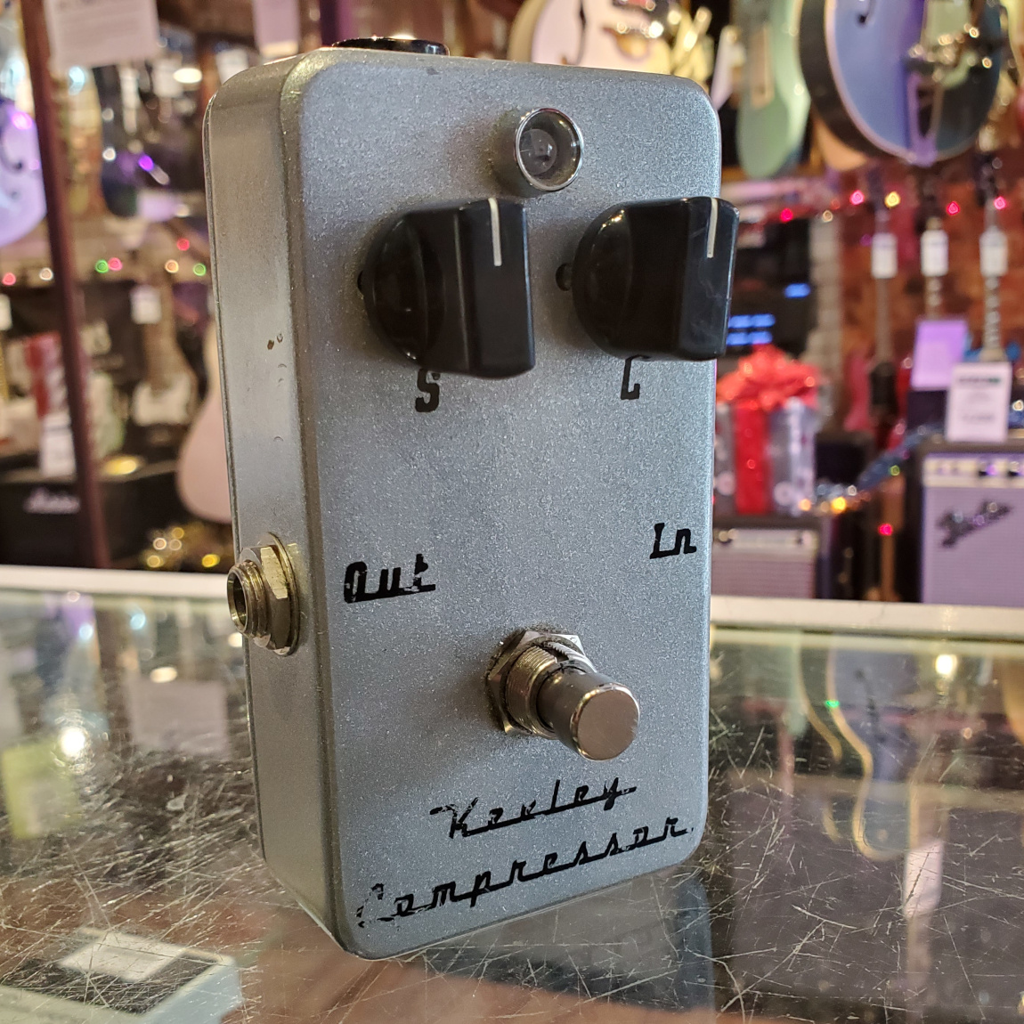 USED Keeley 2 knob Compressor