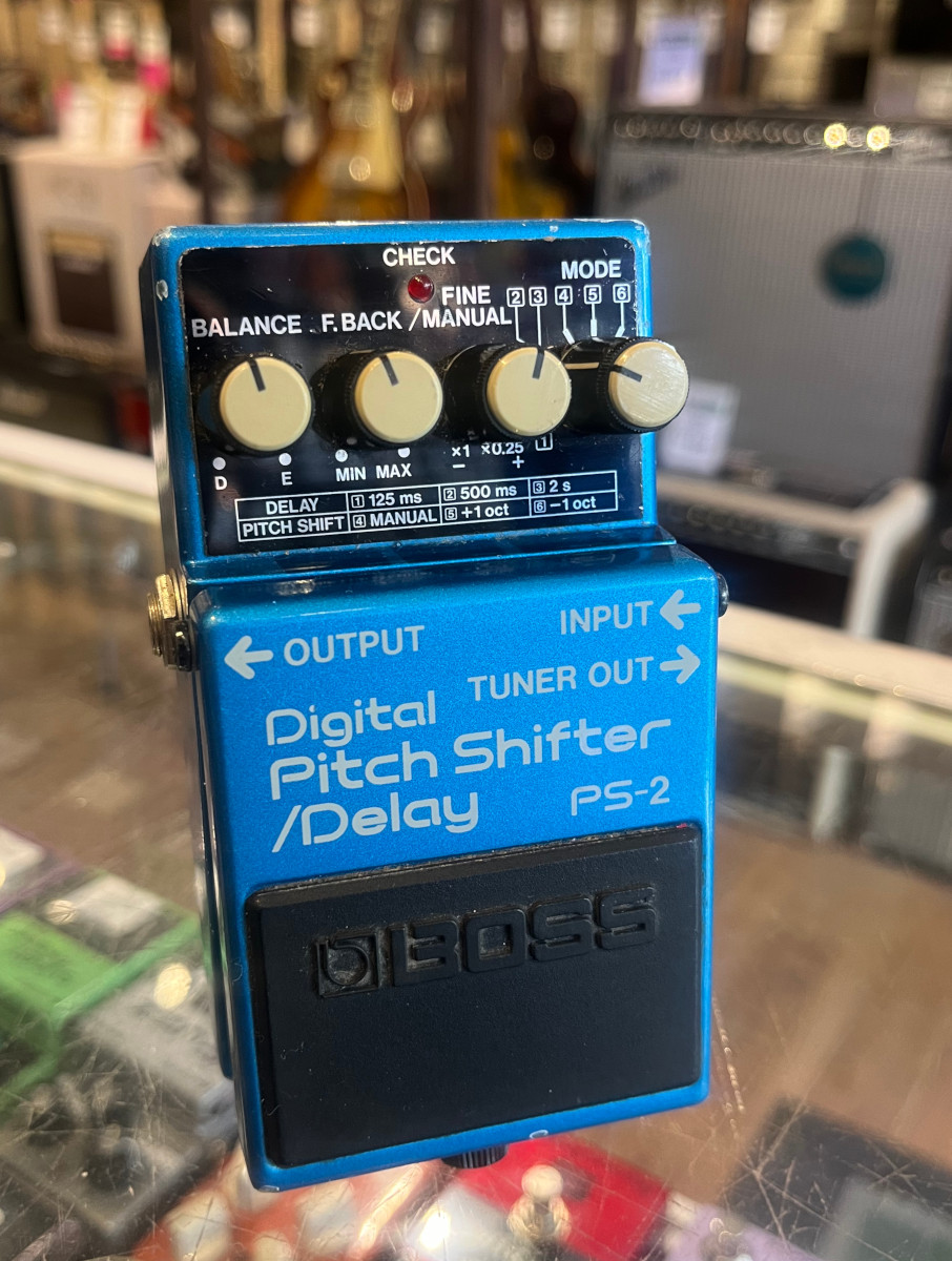 USED BOSS PS-2 Pitch Shifter Delay Pedal