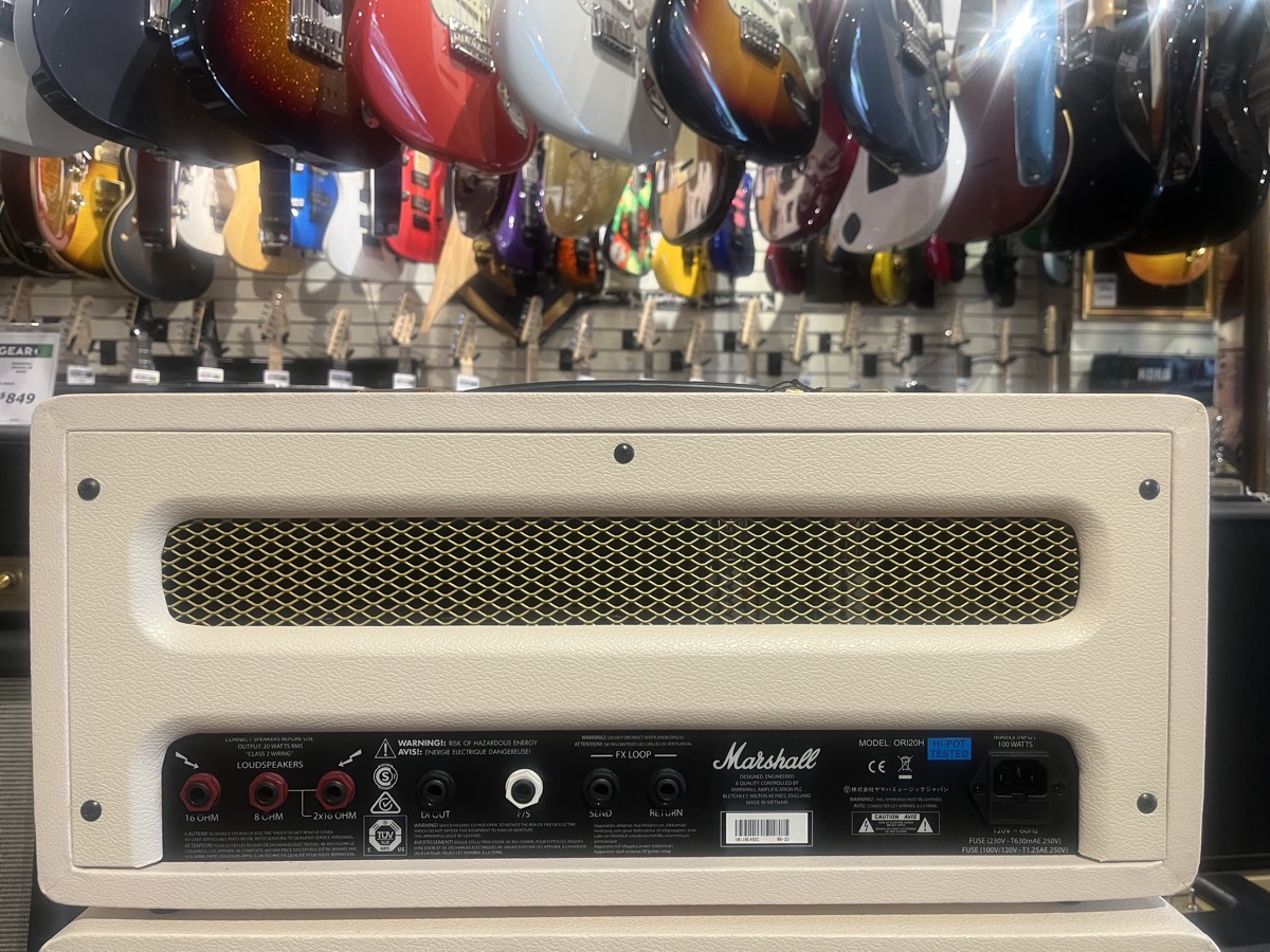 Marshall USED Marshall Origin 20 Head Limited Edition White w/ftsw - Used