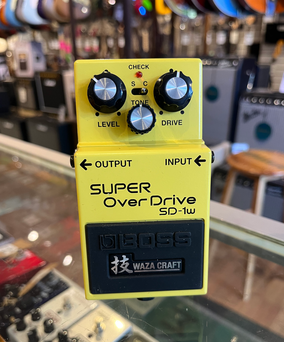 USED BOSS SD-1w Super Overdrive Waza Craft Pedal: Canadian Online