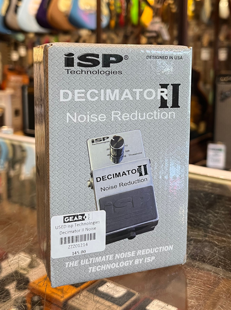 USED isp Technologies Decimator II Noise Reduction Pedal w/Box