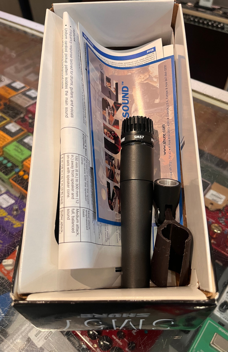 Shure USED Shure SM57 Unidirectional Dynamic Microphone - Used