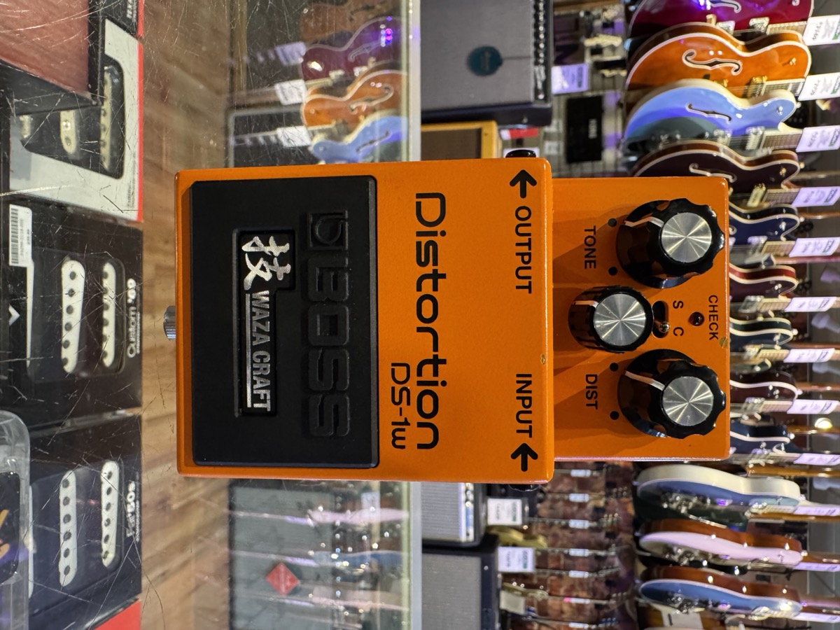 USED BOSS DS-1W Waza Craft Distortion Pedal