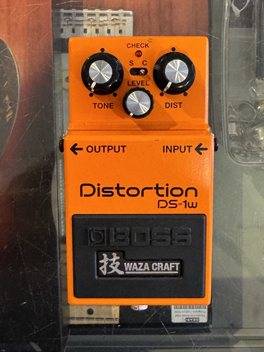 BOSS USED BOSS DS-1W Waza Craft Distortion Pedal - Used