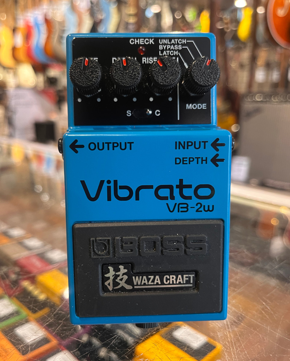 USED BOSS VB-2W Vibrato Waza Craft Pedal