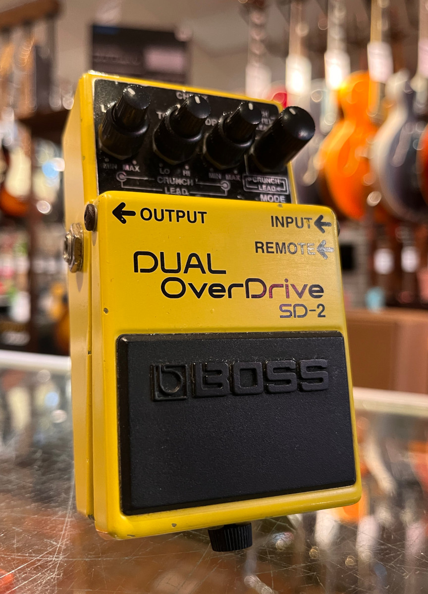 USED BOSS SD-2 Dual Overdrive Pedal