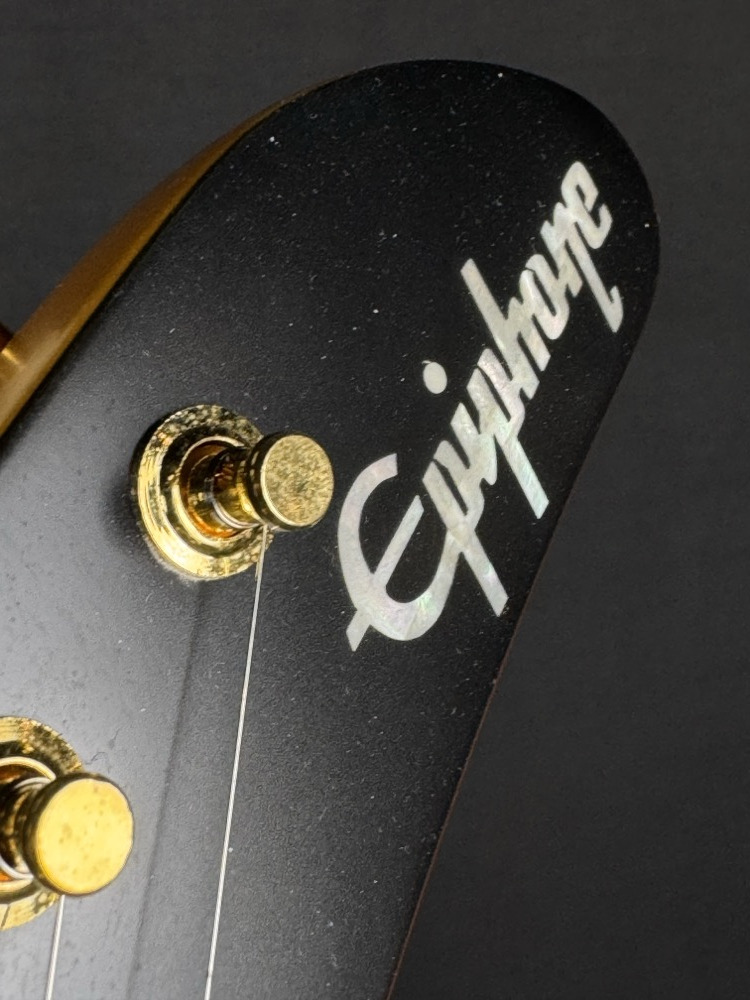 Epiphone USED Epiphone Inspired by Gibson Custom Shop '58 Explorer Korina, Hardshell Case - Used