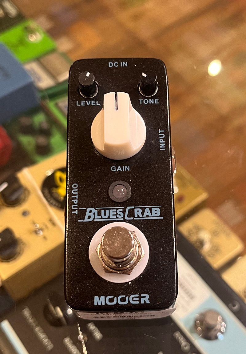 USED Mooer Blues Crab Pedal