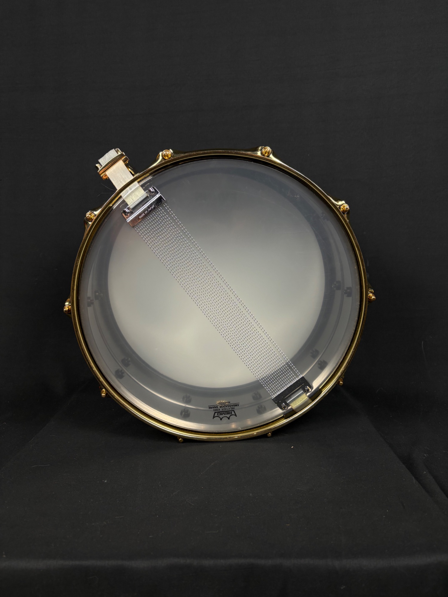 Tama USED Tama Simon Phillips Limited Gladiator Snare, Made In Japan, Gold Hardware - Used